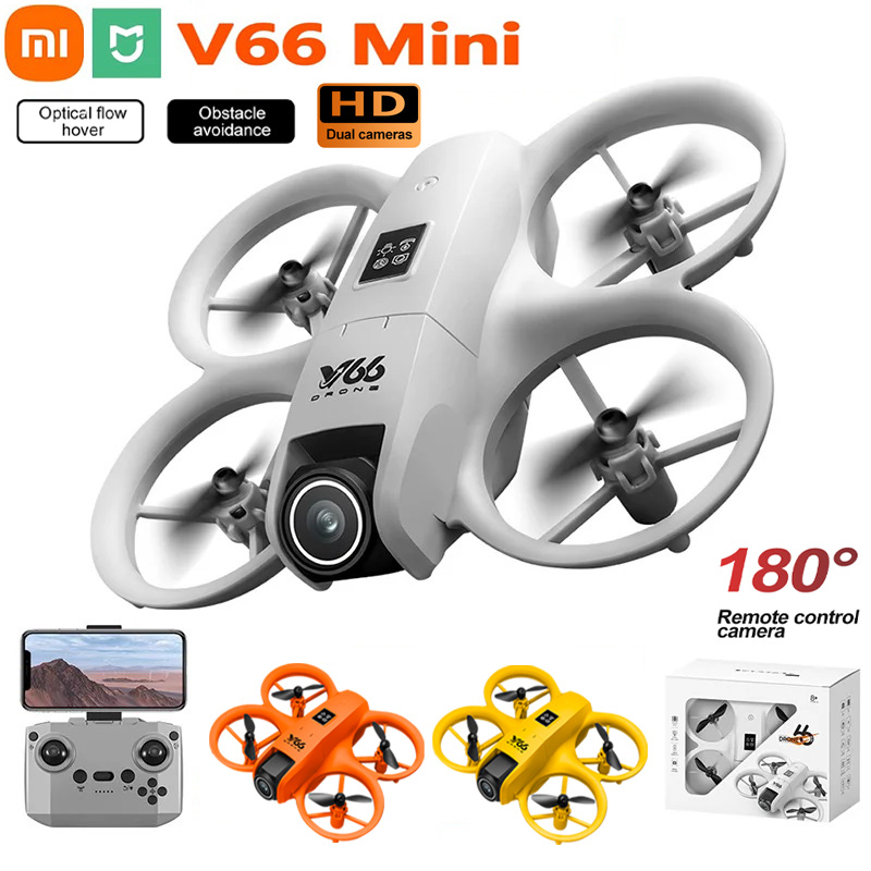 New V66 Mini Drone HD Camera 4 - Rc Helicopter Case avaliação e preço