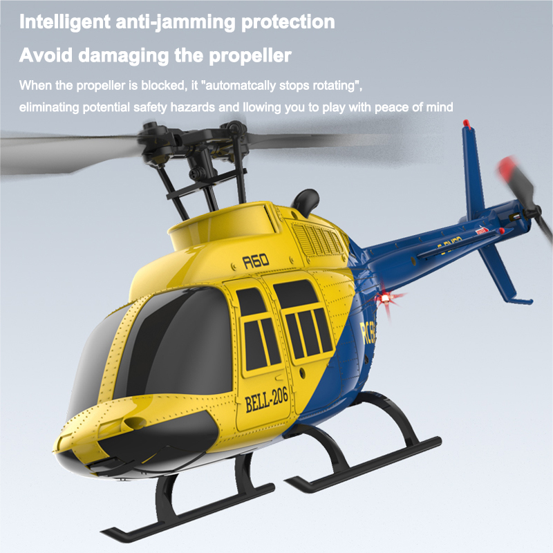 A60 RC Helicopter 2.4G 6-Aixs  - Rc Helicopter Gyro avaliação e preço