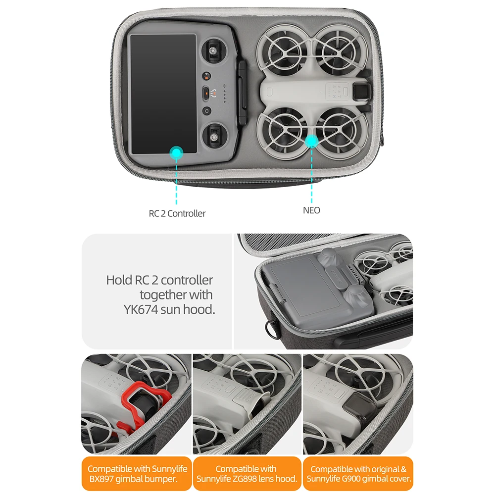 For DJI NEO RC 2 Remote Contro - Rc Helicopter Bag avaliação e preço