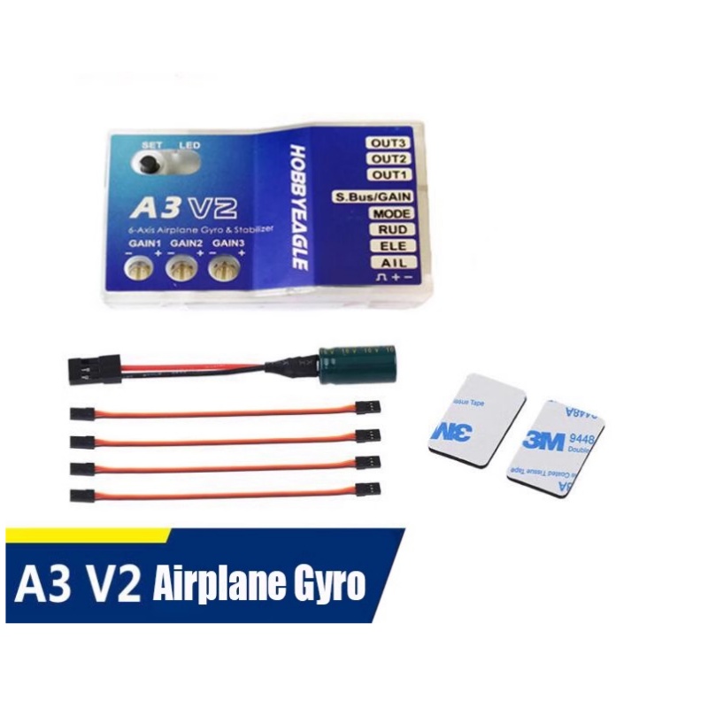 A3 V2 Flight Controller Stabil - Rc Helicopter Gyro avaliação e preço