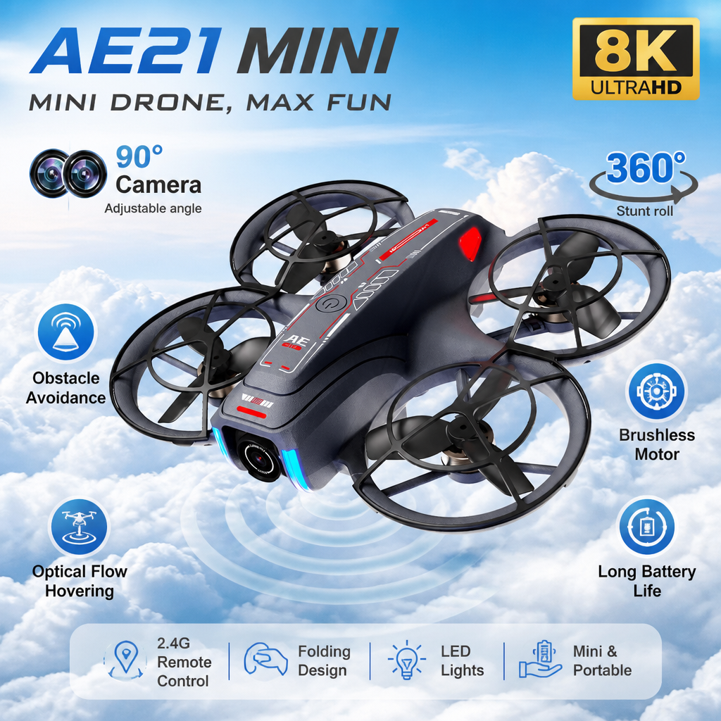 Introduction Drone GPS 8K Prof - Rc Helicopter Case avaliação e preço