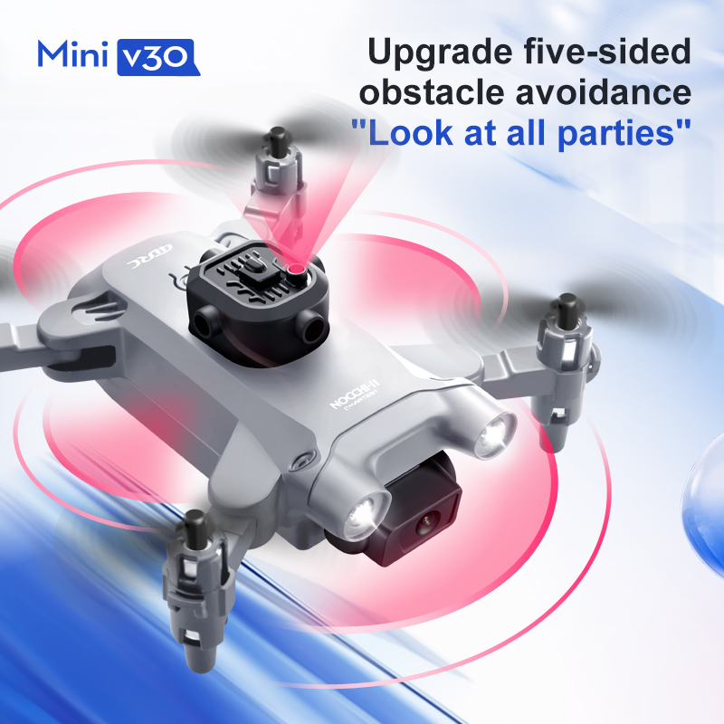 Mini V30 WiFi FPV Drone With 4 - Rc Helicopter Case avaliação e preço