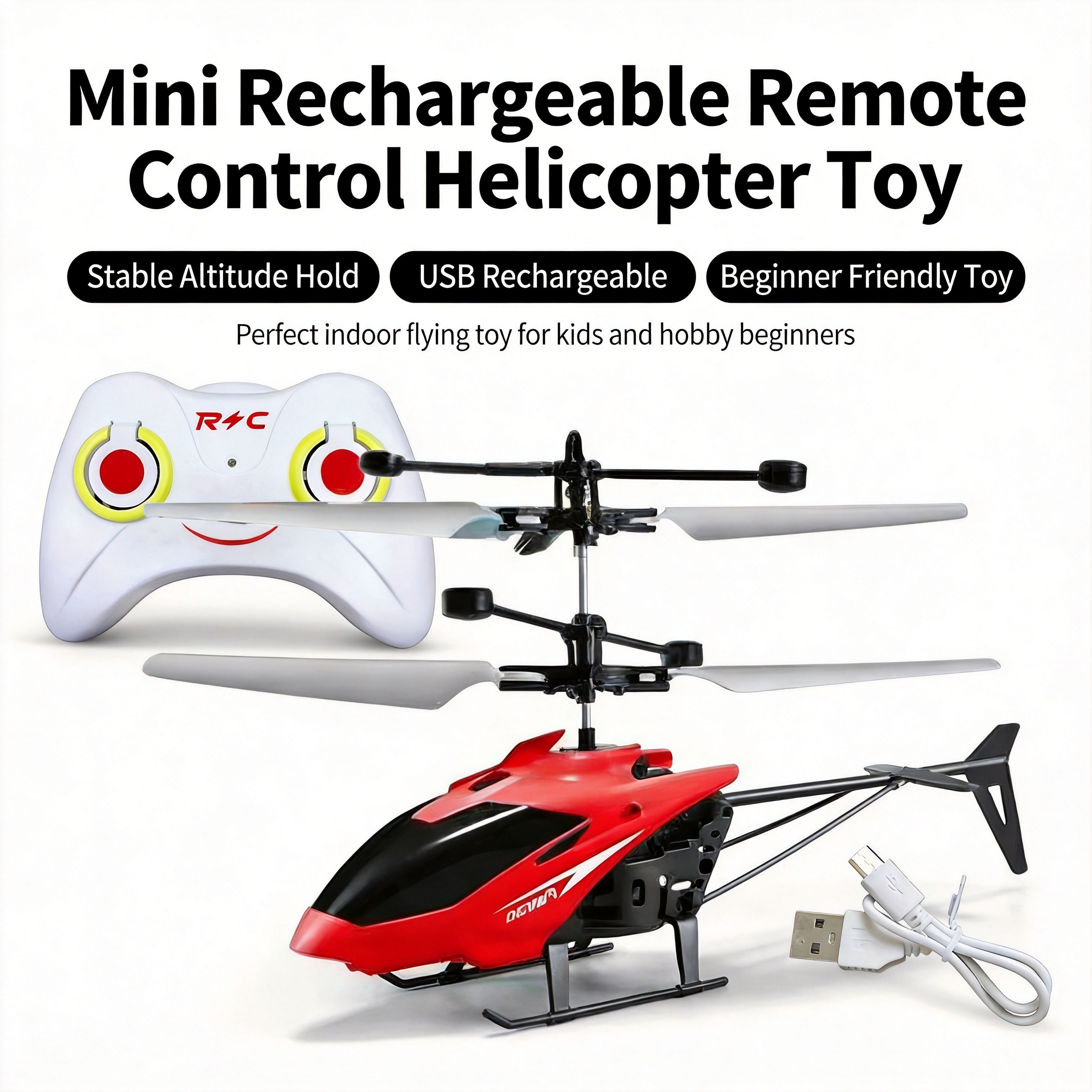 Rechargeable Mini Remote Contr - Rc Helicopter Nitro avaliação e preço