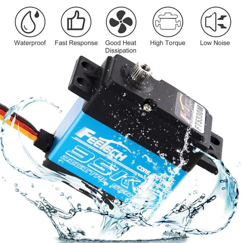 FEETECH FT5330M 35KG Digital S - Rc Helicopter Motor avaliação e preço