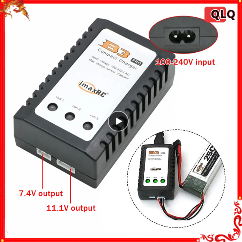 B3 Balanced Battery Charger fo - Rc Helicopter Charger avaliação e preço