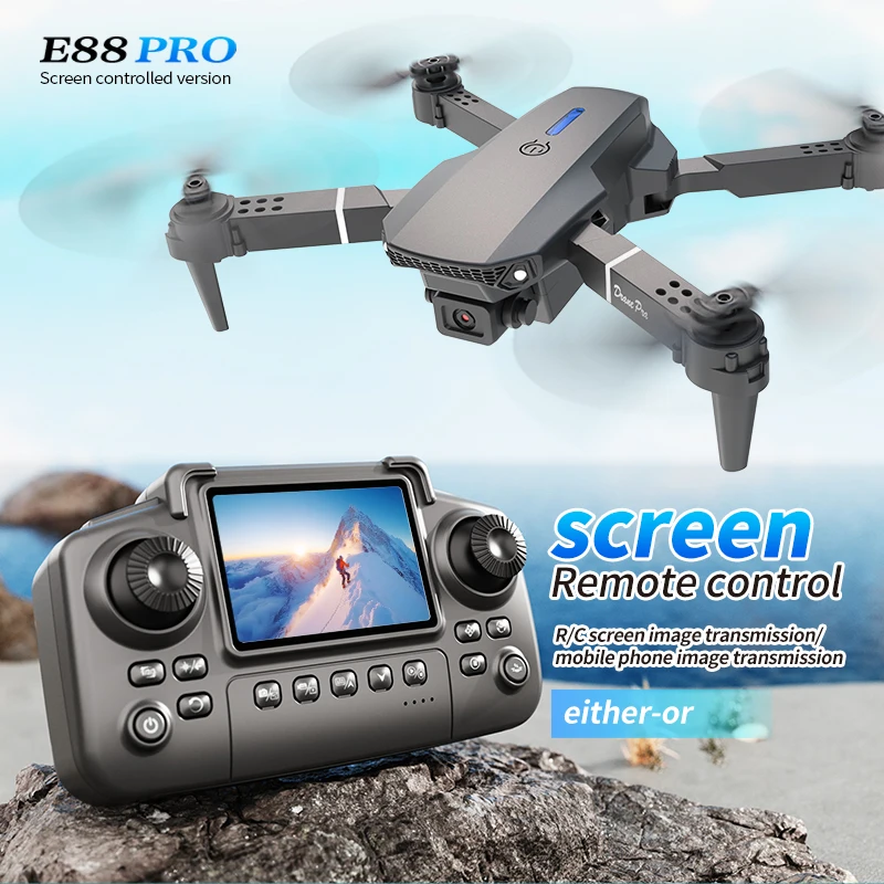 Professional E88 PRO Drone wit - Rc Helicopter Case avaliação e preço