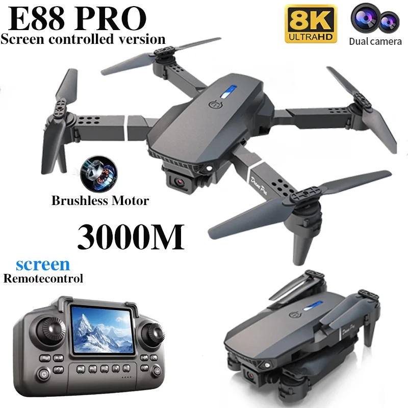 Professional E88 PRO Drone wit - Rc Helicopter Case avaliação e preço