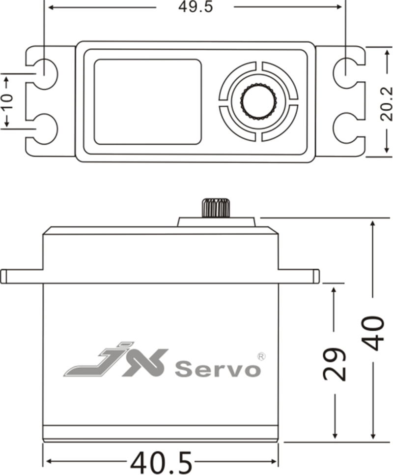JX Servo CLS-6322HV 22KG High  - Rc Helicopter Motor avaliação e preço