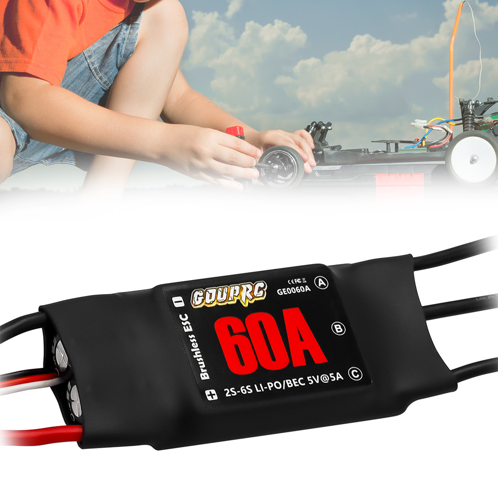 60A Brushless ESC 2-6S Electri - Rc Helicopter Electric avaliação e preço