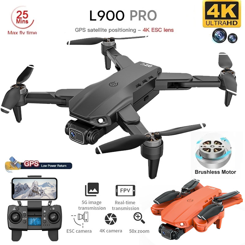 L900 Pro GPS Drone 4K Professi - Rc Helicopter Case avaliação e preço