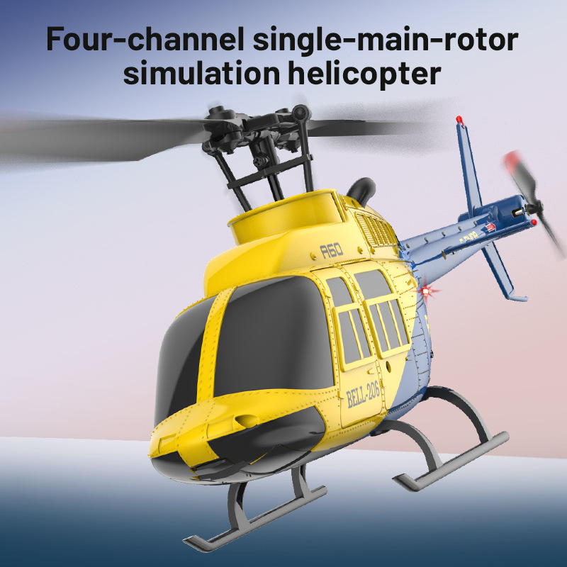 NEW A60 Rc Plane Helicopte 2.4 - Rc Helicopter Gyro avaliação e preço