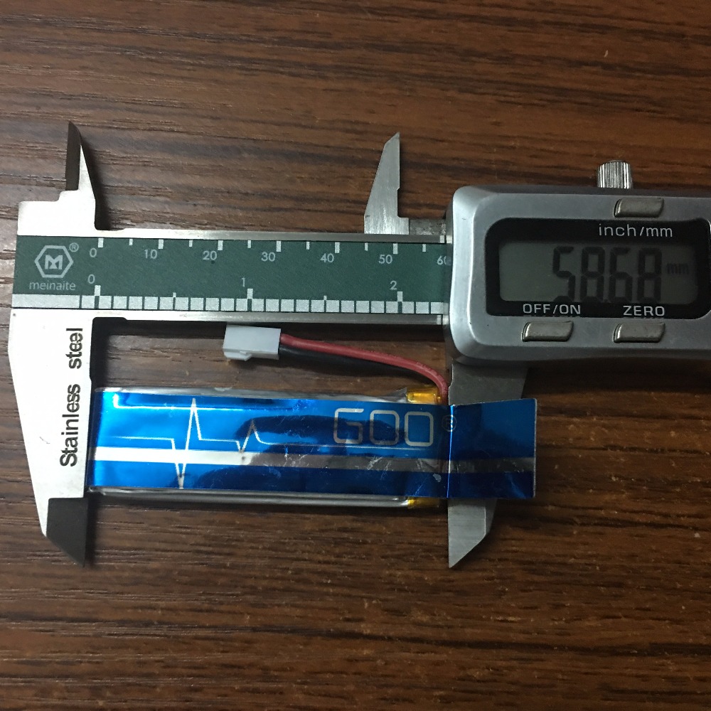 5PCS 3.7V 520mAh 30C Upgraded  - Rc Helicopter Coaxial avaliação e preço