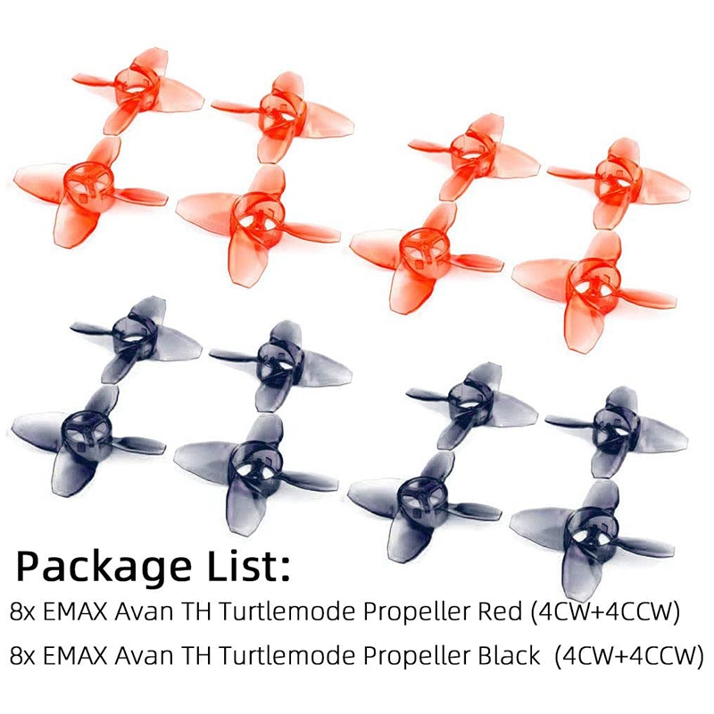 16Pcs for EMAX Avan Tinyhawk T - Rc Helicopter Blade avaliação e preço