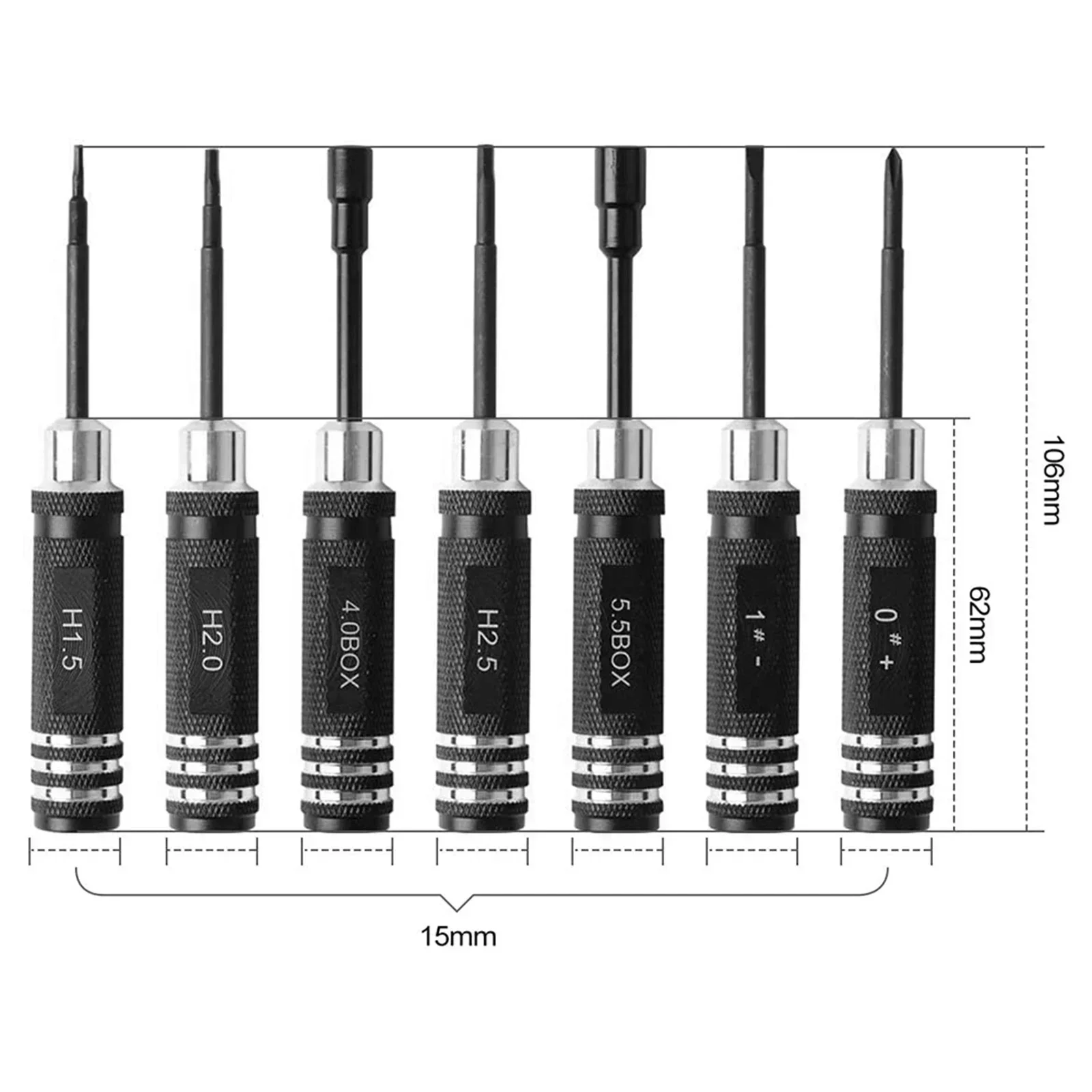 7 pcs Steel Screwdriver Set RC - Rc Helicopter Tool Kit avaliação e preço