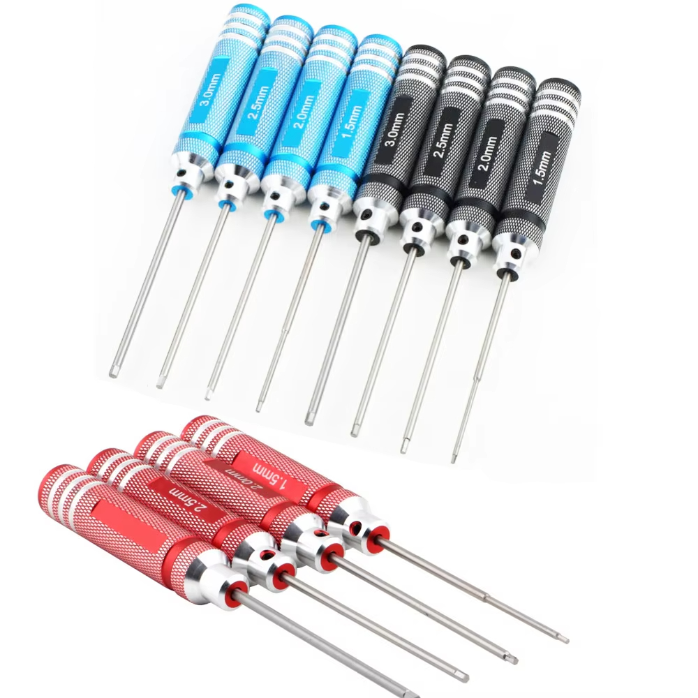 4pcs Hex Screw Driver set Tita - Rc Helicopter Tool Kit avaliação e preço