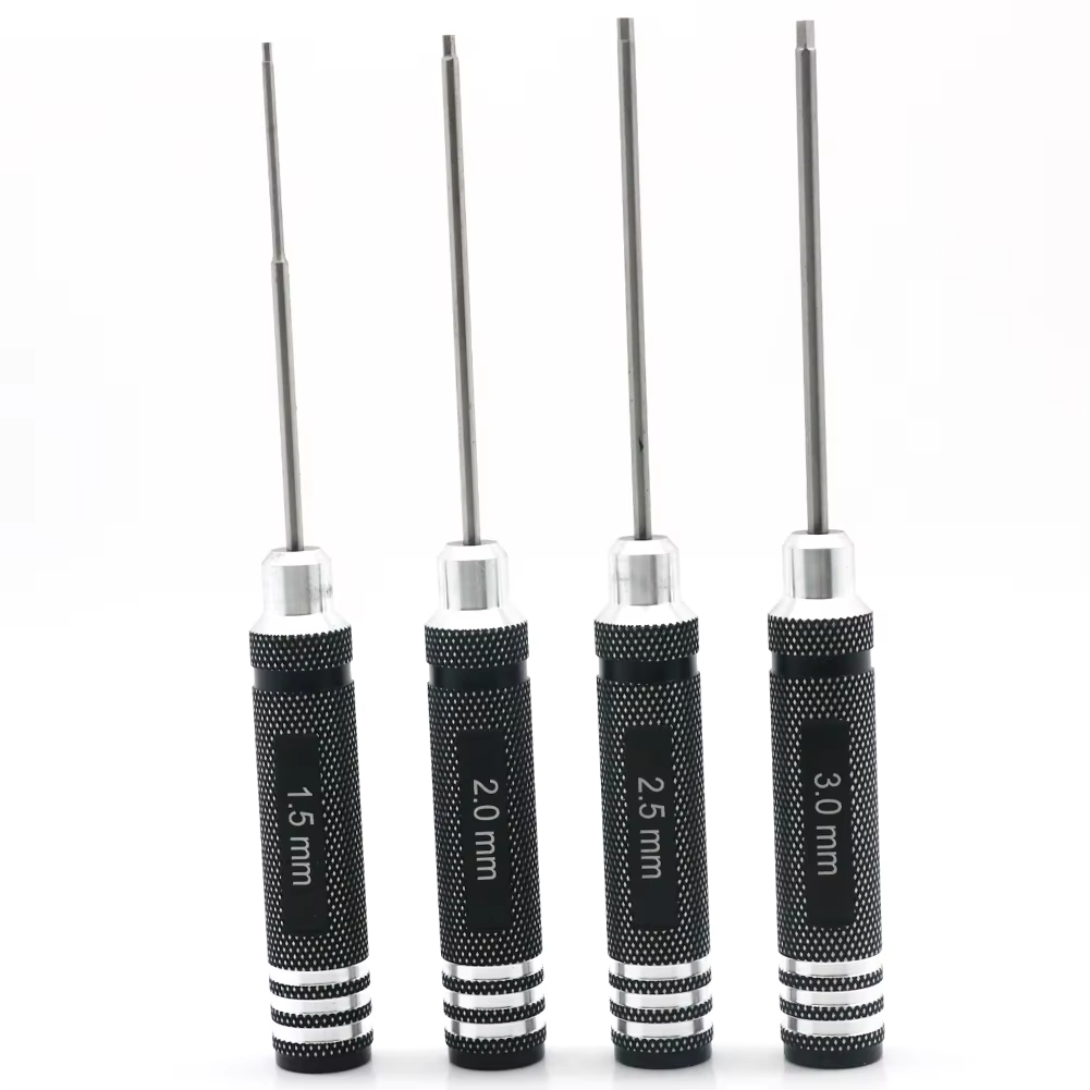 4pcs Hex Screw Driver set Tita - Rc Helicopter Tool Kit avaliação e preço