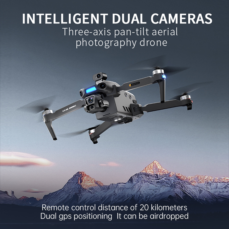 2026 New 8K Dual Camera Drone  - Rc Helicopter Electric avaliação e preço