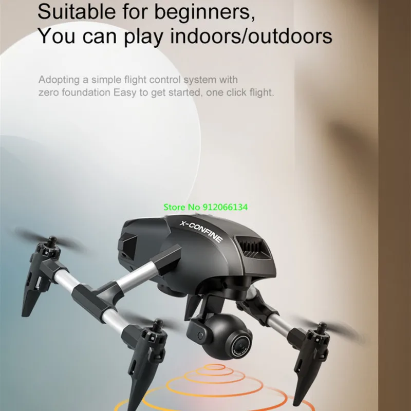 8K HD Dual Camera Optical Flow - Rc Helicopter Electric avaliação e preço