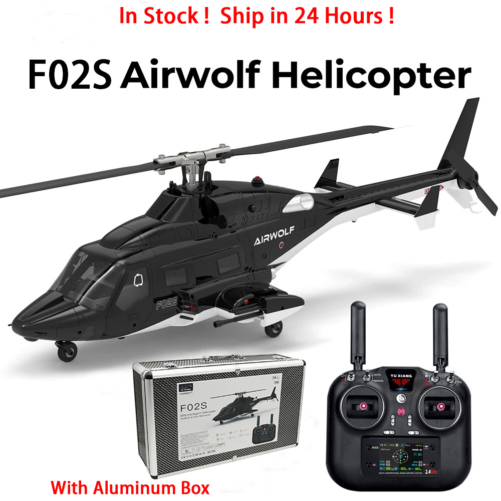 YUXIANG F02S AirWolf 2.4G 9CH  - Rc Helicopter Nitro avaliação e preço