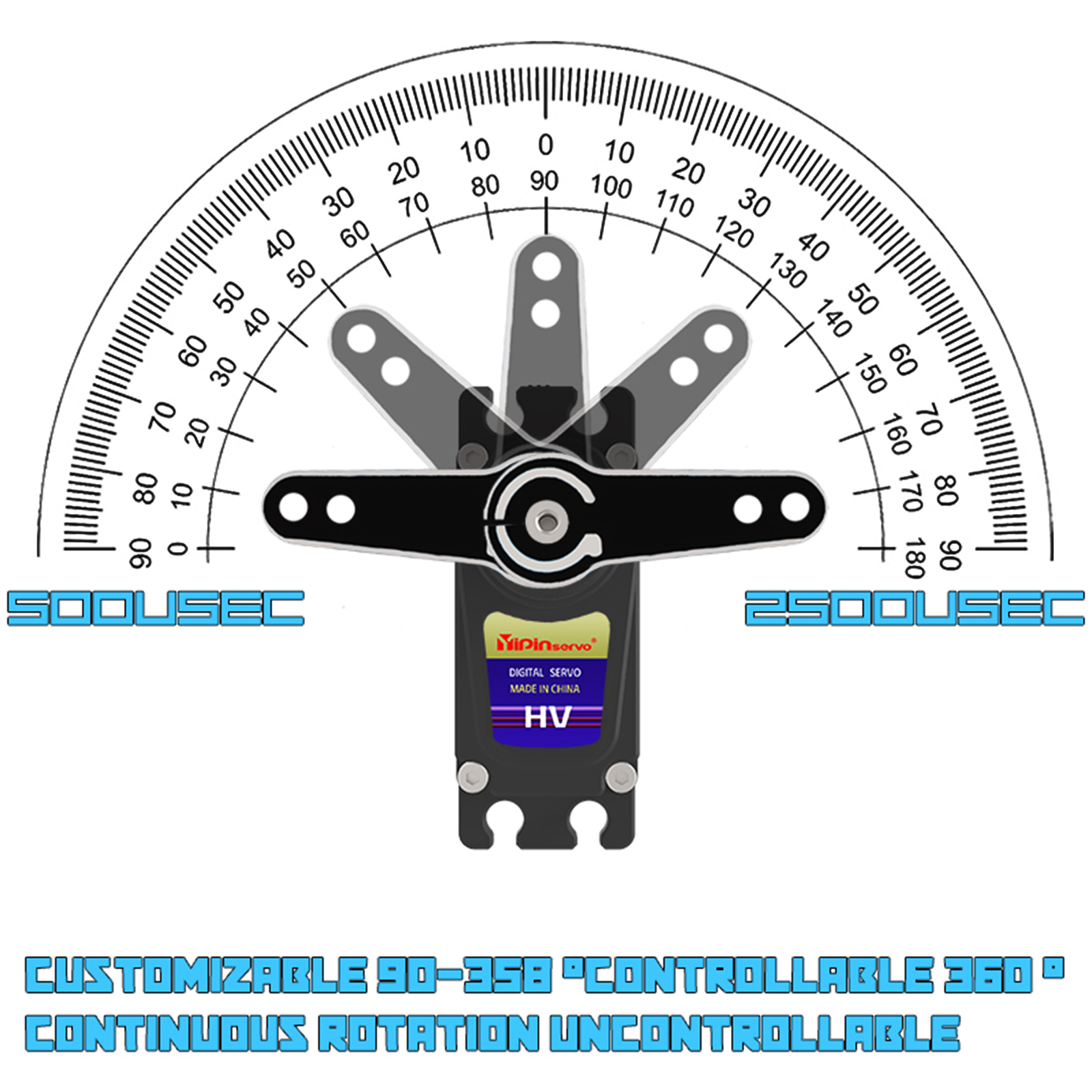 70kg Digital Servo 8.4V 180 De - Rc Helicopter Servo avaliação e preço