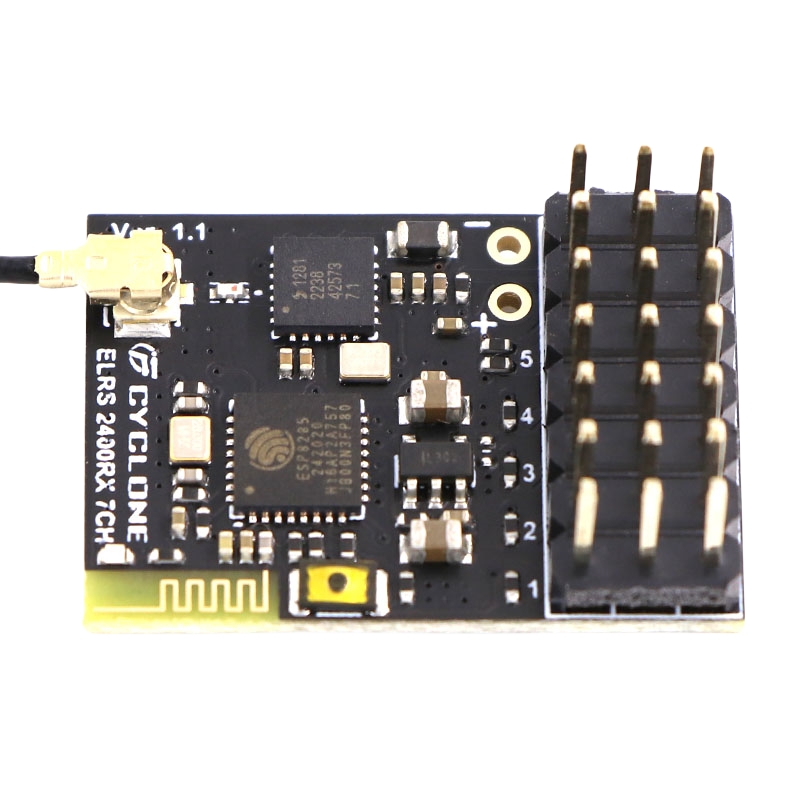 ELRS 2.4G PWM 7CH 6CH CRSF Rec - Rc Helicopter Battery avaliação e preço