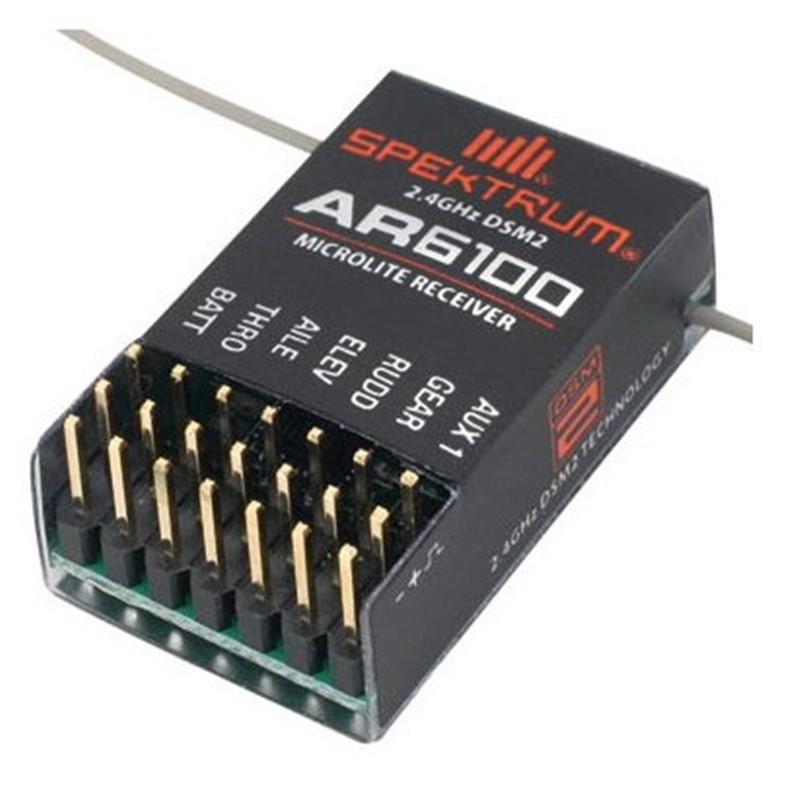 AR6100 DSM2 6CH 2.4GHz Receive - Rc Helicopter Battery avaliação e preço