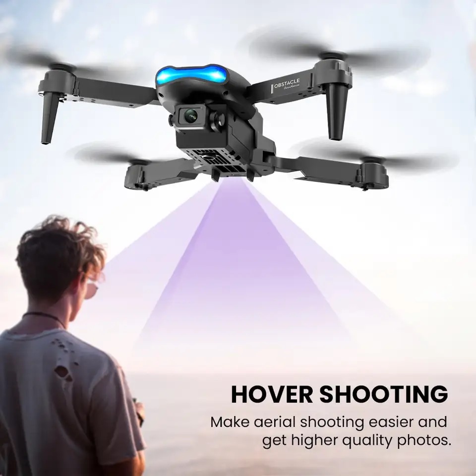 New Mini drone E99 4K WIFI HD  - Rc Helicopter Gas avaliação e preço