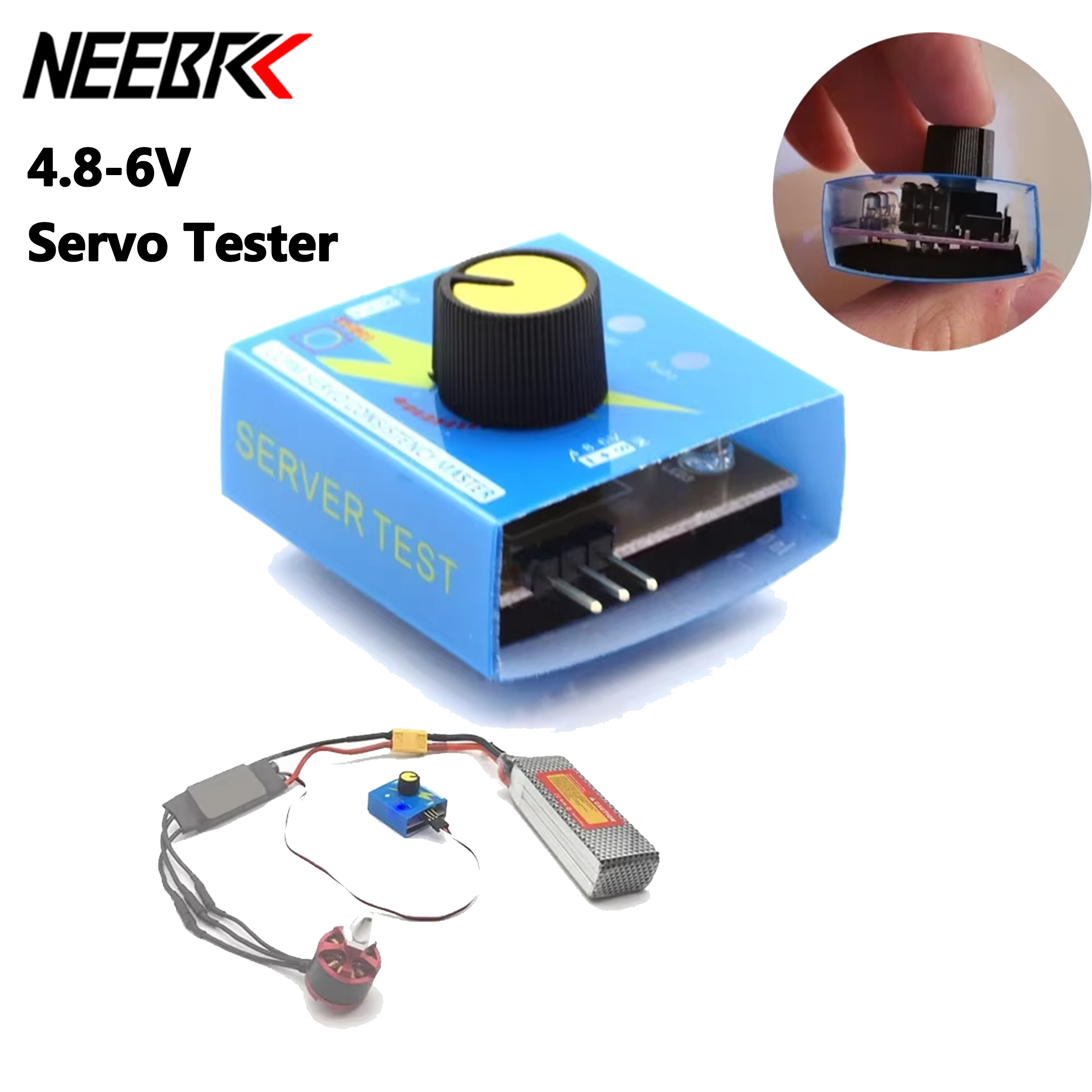 NEEBRC Simple Multi Servo Test - Rc Helicopter Parts avaliação e preço