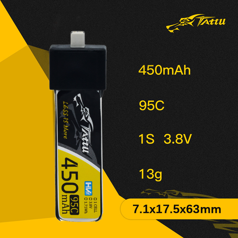 3Pcs NEW TATTU 450/500/550mAh  - Rc Helicopter Parts avaliação e preço