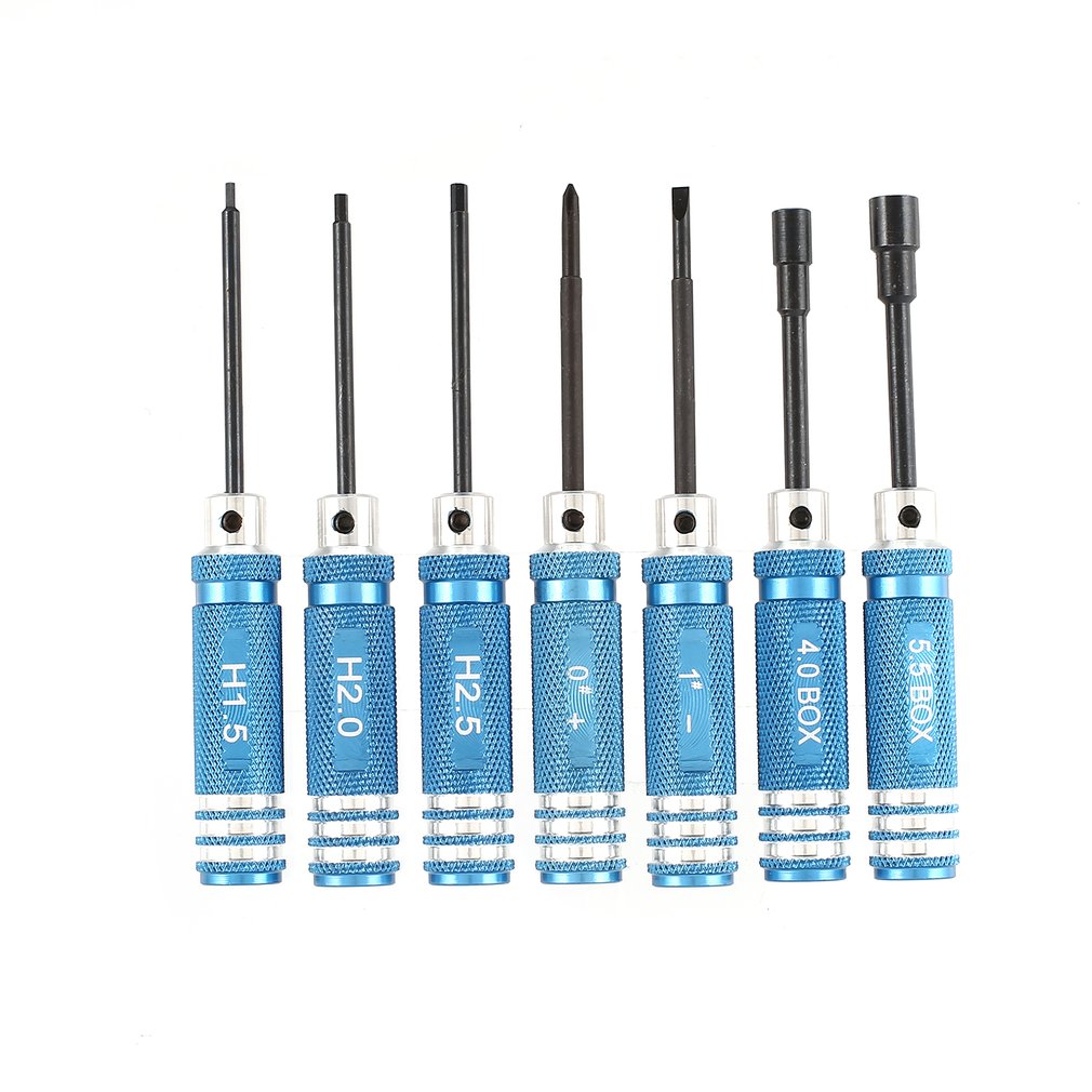 YSIDO 7Pcs 1.5 2.0 2.5mm Hex S - Rc Helicopter Tool Kit avaliação e preço