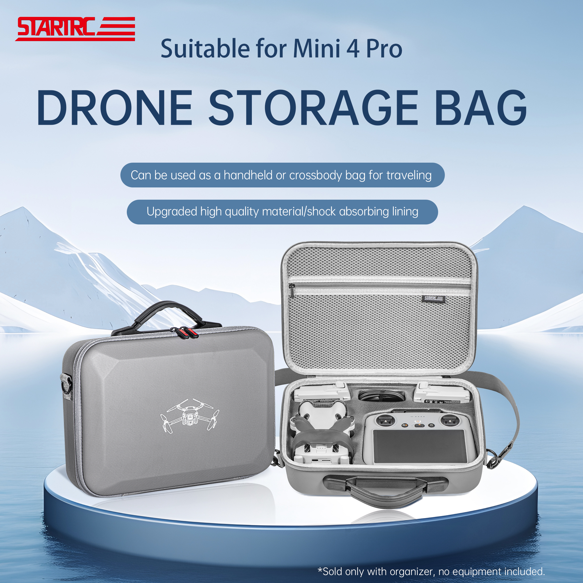 Mini 4 Pro Carrying Case, Trav - Rc Helicopter Bag avaliação e preço
