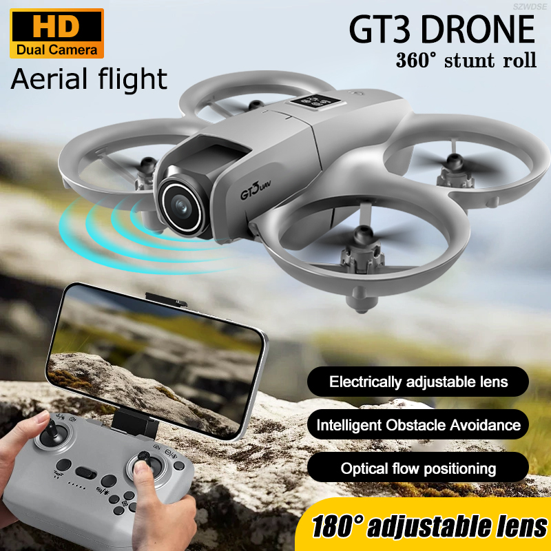 New GT3 Mini RC Drone 8K 5G Ae - Rc Helicopter Charger avaliação e preço