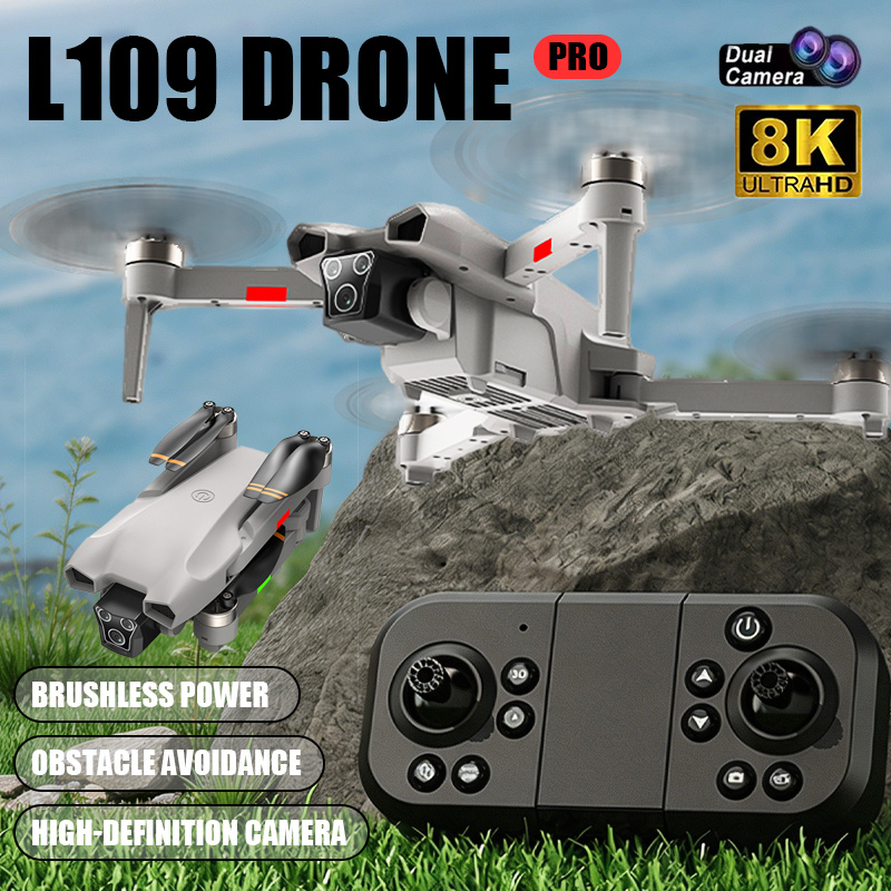 NEW Hot L017 Pro Drone Brushle - Rc Helicopter Case avaliação e preço