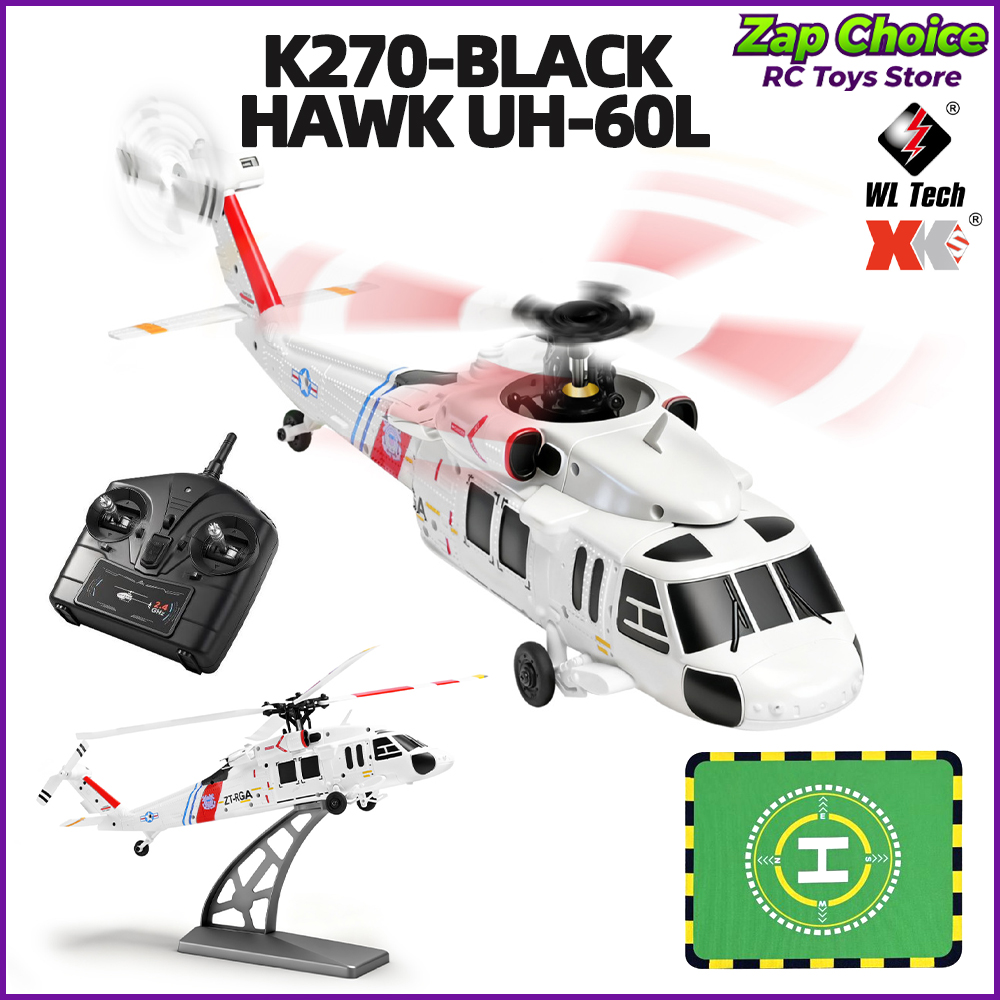 Wltoys K270 Black Hawk UH-60L  - Rc Helicopter Gyro avaliação e preço