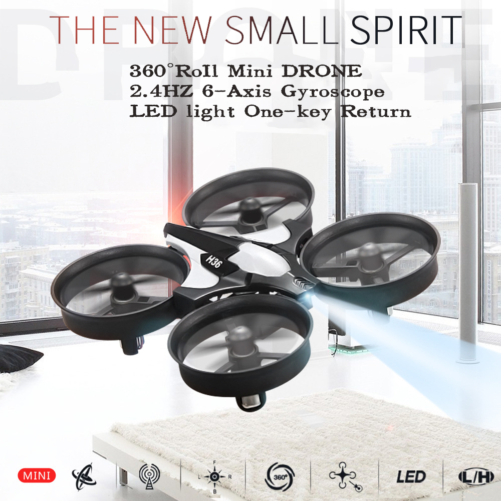 jjrc H36 Mini Drone 3D Flip He - Rc Helicopter Case avaliação e preço