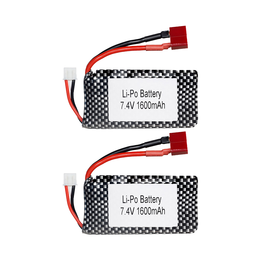 1/2/3pcs/Lot 7.4v 1600mah 7035 - Rc Helicopter Coaxial avaliação e preço