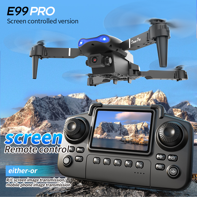 E99 PRO Drone Screen Control A - Rc Helicopter Case avaliação e preço