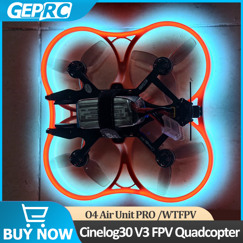 GEPRC Cinelog30 V3 FPV Quadcop - Rc Helicopter Case avaliação e preço
