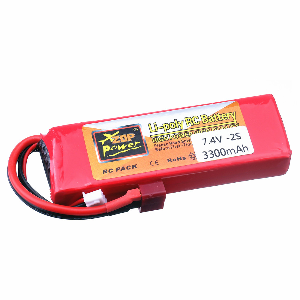 2S 7.4V 3300mAh Lipo Battery C - Rc Helicopter Charger avaliação e preço