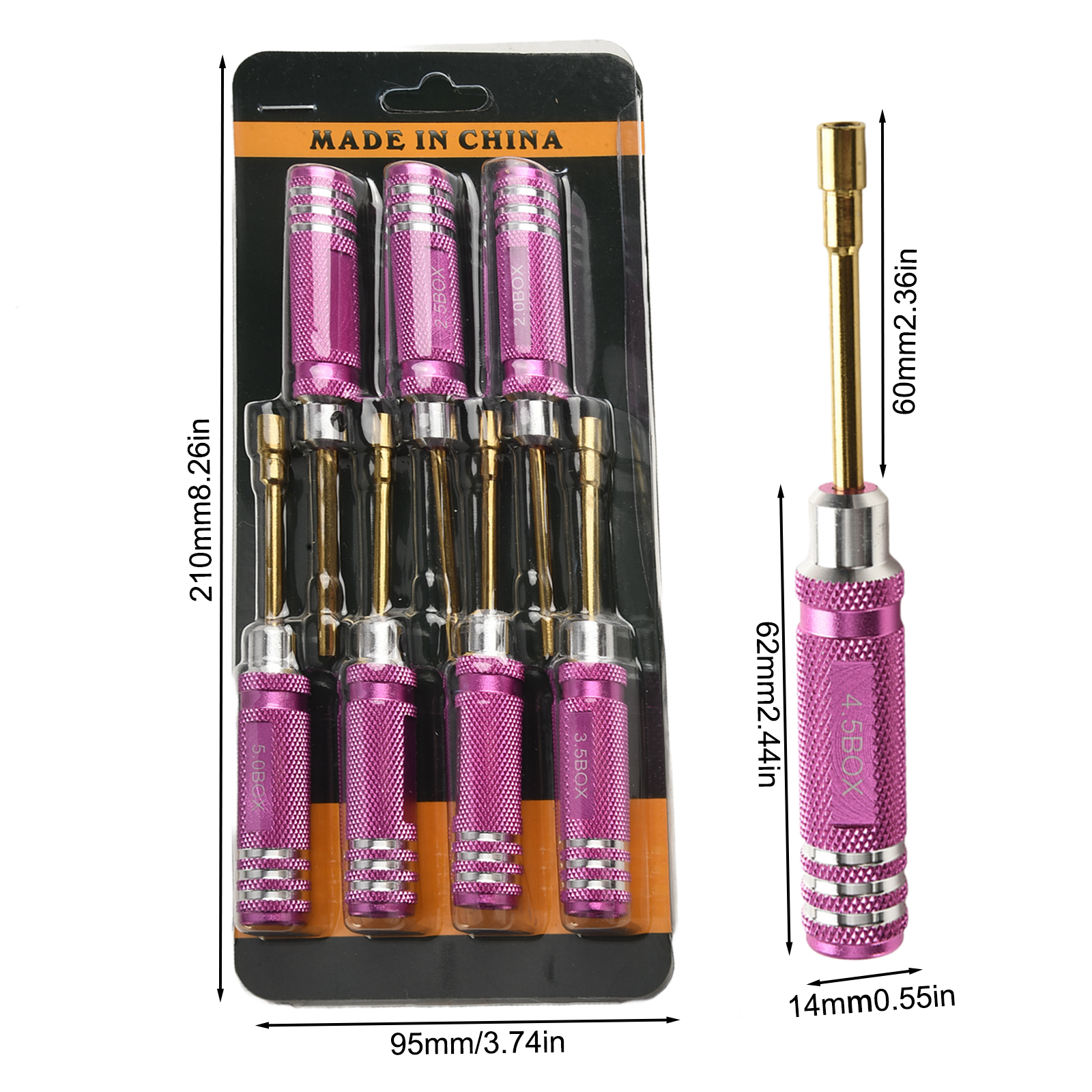 7 Piece 2-5MM Hexagonal Screwd - Rc Helicopter Tool Kit avaliação e preço