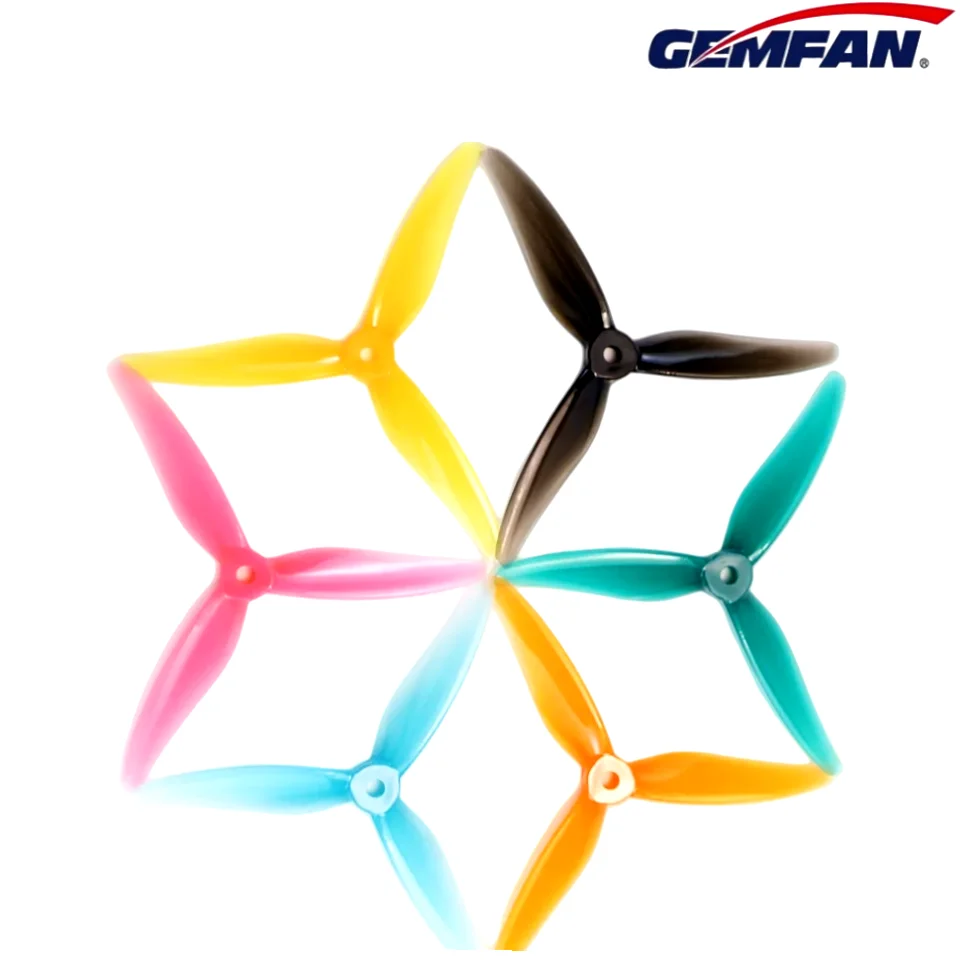 New 2-12 Pairs Gemfan 51466 5i - Rc Helicopter Blade avaliação e preço